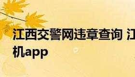 江西交警网违章查询 江西省交通违章查询 手机app