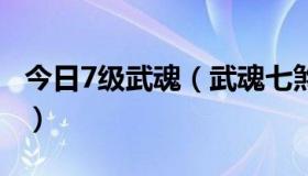 今日7级武魂（武魂七煞炎魔40之后怎么加点）