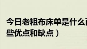 今日老粗布床单是什么面料（老粗布床单有哪些优点和缺点）