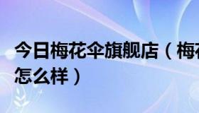 今日梅花伞旗舰店（梅花集团的梅花伞的材质怎么样）