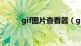 gif图片查看器（gif图片浏览器）