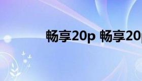 畅享20p 畅享20pro格机方法