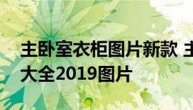 主卧室衣柜图片新款 主卧室衣柜装修效果图大全2019图片