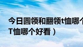 今日圆领和翻领t恤哪个好看点（圆领和翻领T恤哪个好看）