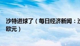 沙特进球了（每日经济新闻：沙特进球两人身价合计250万欧元）