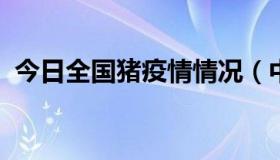 今日全国猪疫情情况（中国几个省有猪疫情