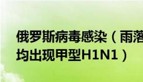 俄罗斯病毒感染（雨落幽燕Ly：俄罗斯全境均出现甲型H1N1）