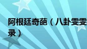 阿根廷奇葩（八卦雯雯子：阿根廷8项耻辱纪录）