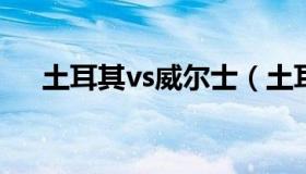 土耳其vs威尔士（土耳其vs威尔士结果