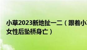 小草2023新地扯一二（跟着小草学养生：六旬男子伤害1名女性后坠桥身亡）