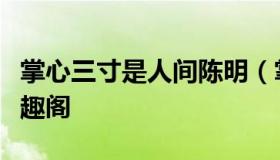 掌心三寸是人间陈明（掌心三寸是人间陈明笔趣阁