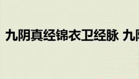 九阴真经锦衣卫经脉 九阴真经锦衣卫在哪里