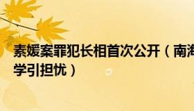 素媛案罪犯长相首次公开（南海网：素媛案罪犯新家靠近小学引担忧）