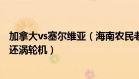 加拿大vs塞尔维亚（海南农民老何：加拿大直接向俄罗斯交还涡轮机）