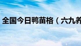 全国今日鸭苗格（六九养鸭网今日鸭苗价格）