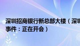 深圳招商银行新总部大楼（深圳商报：招行回应烂尾楼断供事件：正在开会）