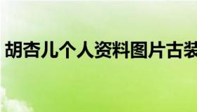 胡杏儿个人资料图片古装（胡杏儿个人资料）