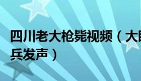 四川老大枪毙视频（大眼呆呆：四川枪击案民兵发声）