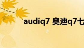 audiq7 奥迪q7七座报价及图片