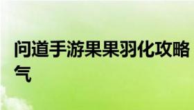 问道手游果果羽化攻略（问道果果羽化多少灵气