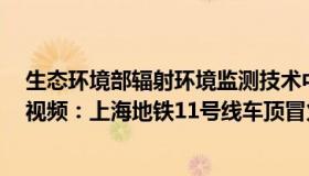 生态环境部辐射环境监测技术中心（优美生态环境保卫者：视频：上海地铁11号线车顶冒火）