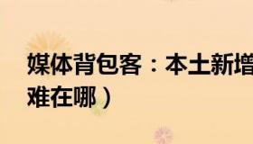 媒体背包客：本土新增连续7天破2万（防控难在哪）