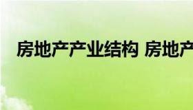 房地产产业结构 房地产产业结构分析总结