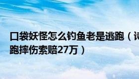 口袋妖怪怎么钓鱼老是逃跑（诗人王高兴：钓友违法钓鱼逃跑摔伤索赔27万）