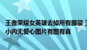 王者荣耀女英雄去掉所有服装 王者荣耀女英雄去掉所有服装小内无爱心图片有图有真