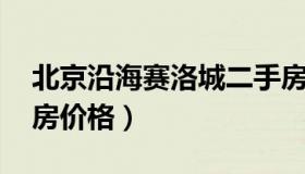 北京沿海赛洛城二手房价 北京沿海赛洛城租房价格）