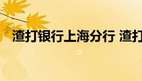 渣打银行上海分行 渣打银行上海分行官网