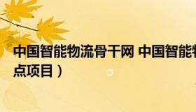 中国智能物流骨干网 中国智能物流骨干网(惠州惠阳)核心节点项目）