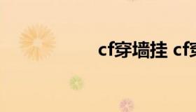 cf穿墙挂 cf穿玻璃墙