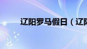 辽阳罗马假日（辽阳罗马假日地址