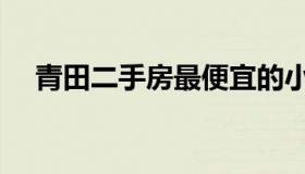 青田二手房最便宜的小区（青田二手房）