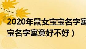 2020年鼠女宝宝名字寓意好（2020年鼠女宝宝名字寓意好不好）