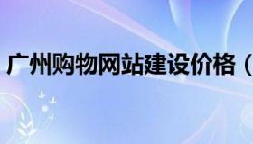 广州购物网站建设价格（广州网上购物平台）