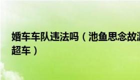 婚车车队违法吗（池鱼思念故渊：婚车车队占满3车道不让超车）