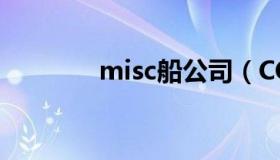 misc船公司（CCNI船公司）