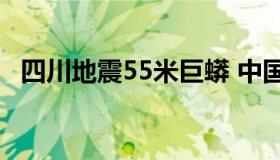 四川地震55米巨蟒 中国最吓人的一条巨蛇