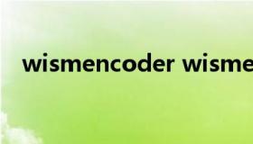 wismencoder wismencoder怎么使用）