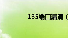 135端口漏洞（135端口）