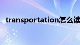 transportation怎么读英语（transport）