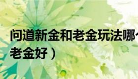 问道新金和老金玩法哪个好（问道新金好还是老金好）