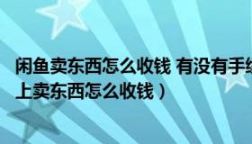 闲鱼卖东西怎么收钱 有没有手续费?能不能私自交易?（闲鱼上卖东西怎么收钱）