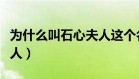 为什么叫石心夫人这个名字（为什么叫石心夫人）