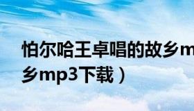 怕尔哈王卓唱的故乡mp3（帕尔哈提王卓故乡mp3下载）