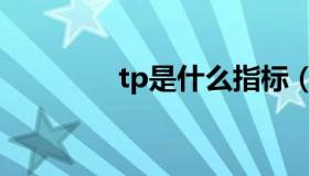 tp是什么指标（tp是什么）