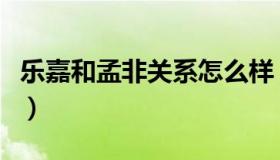 乐嘉和孟非关系怎么样（乐嘉和孟非打架图片）