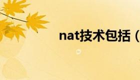 nat技术包括（nat技术）